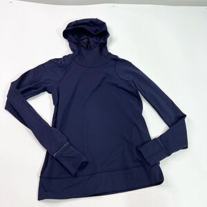 Lululemon Cadence Crusher Hoodie Womens 4 Deep Indigo Pullover Long Sleeve